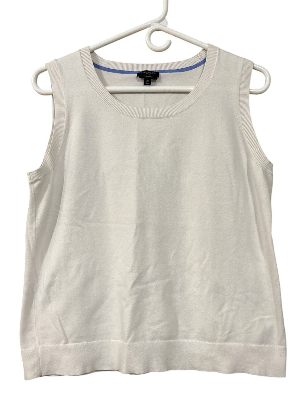 Talbots Sleeveless Crewneck Tank